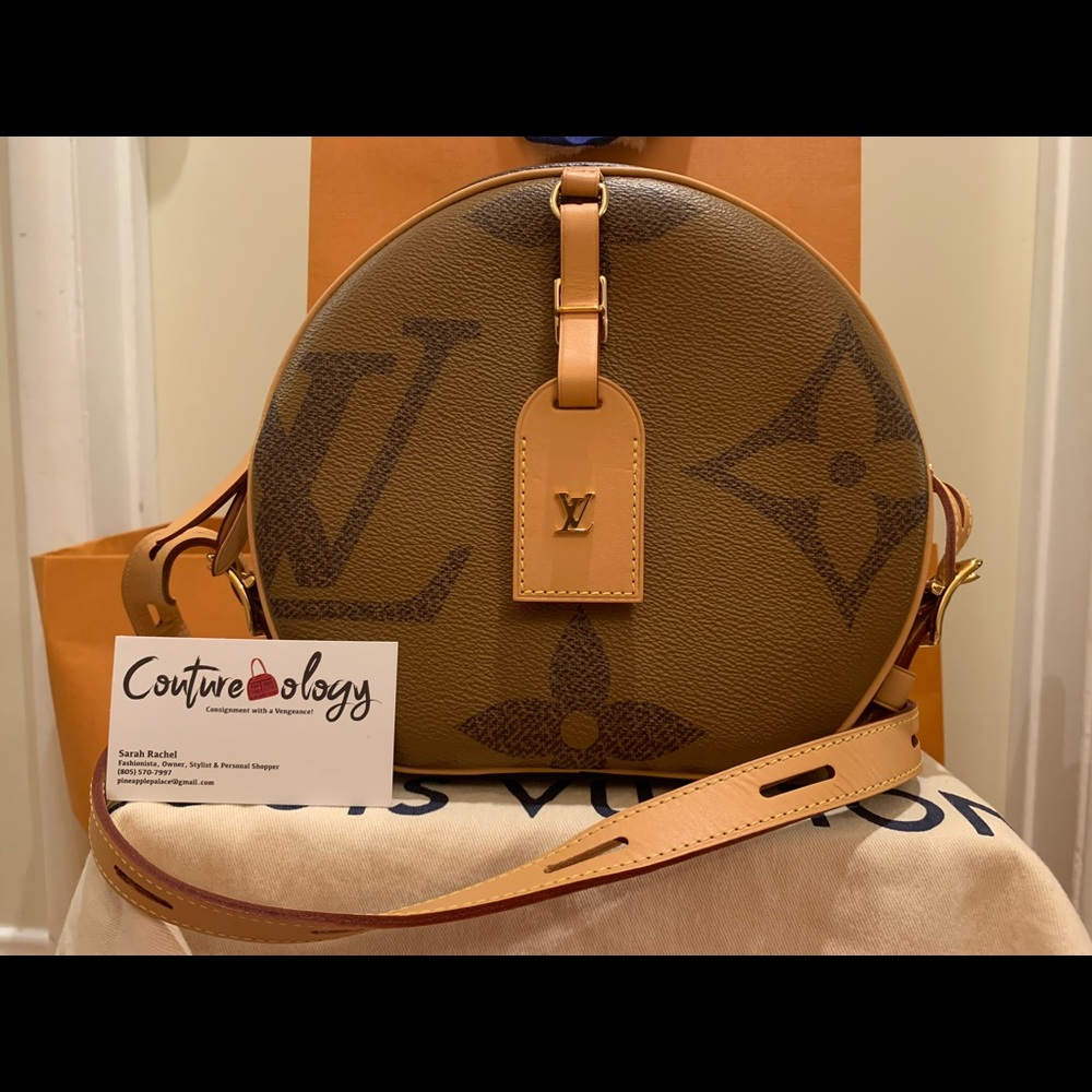 AUTHENTIC Louis Vuitton Boite Chapeau Souple